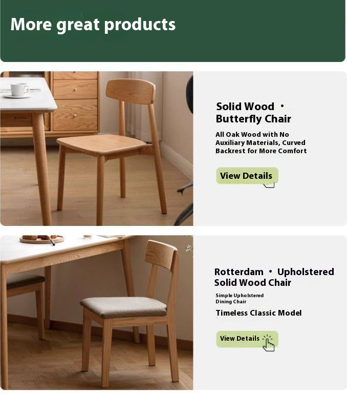 Solid Rubberwood, Oak Solid Wood Square Dining Table