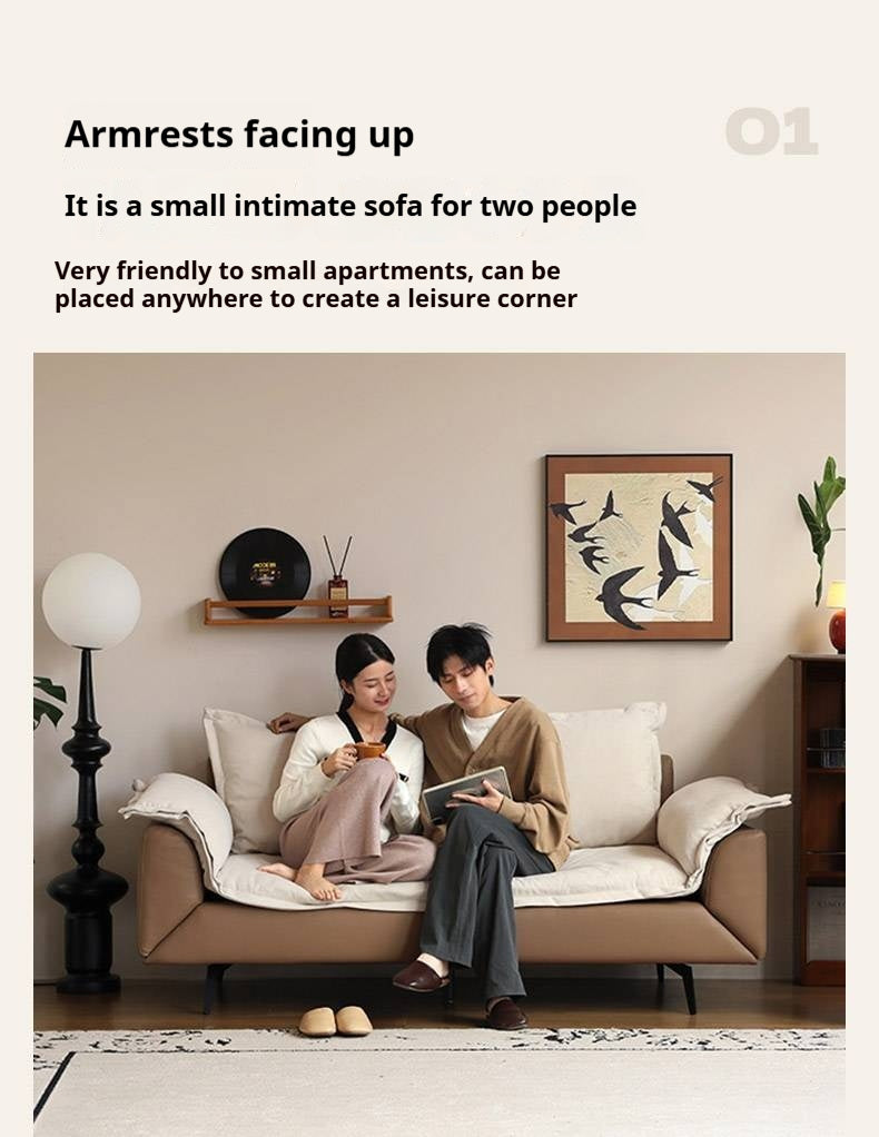 Technology Cloth folding Down Sofa,