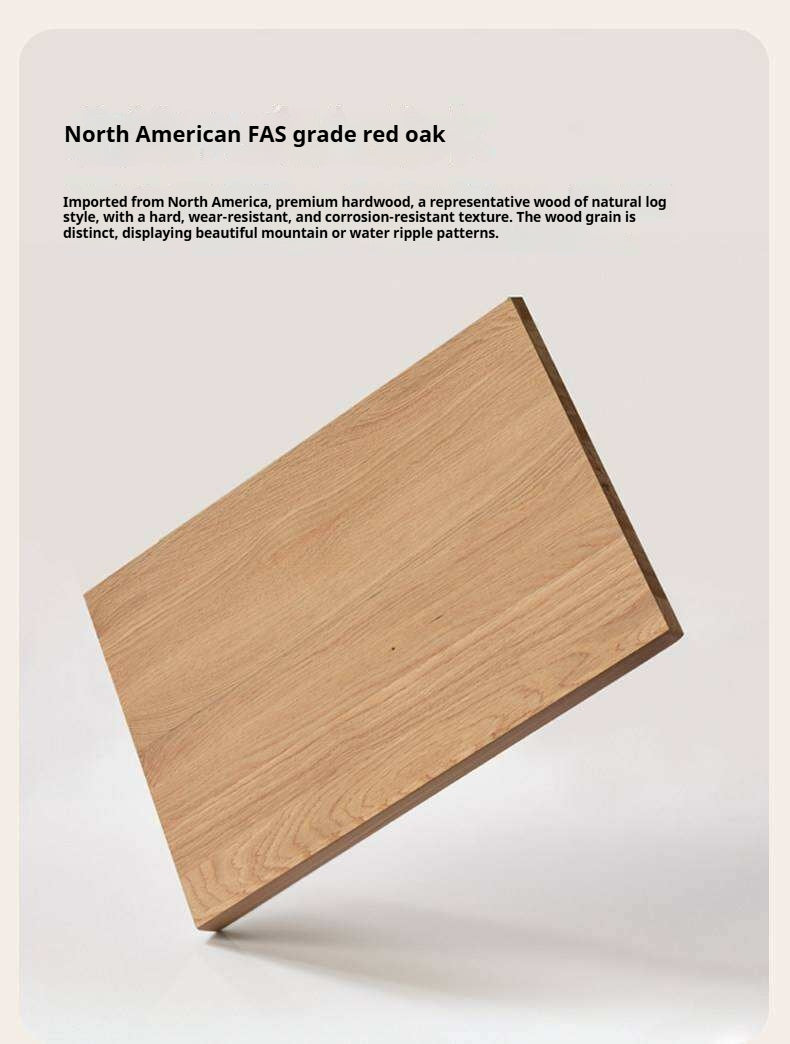 Oak Solid Wood Modern Velvet Soft Makeup Stool