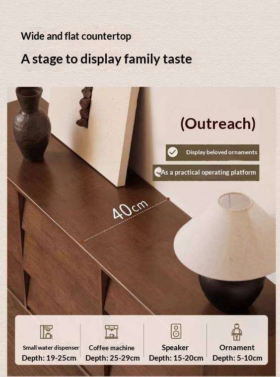 Solid Rubberwood Antique Style Chest of Drawers