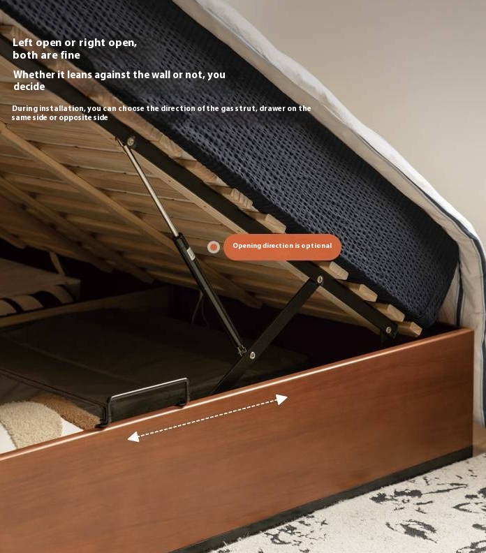 Poplar Solid Wood Bauhaus Box Bed