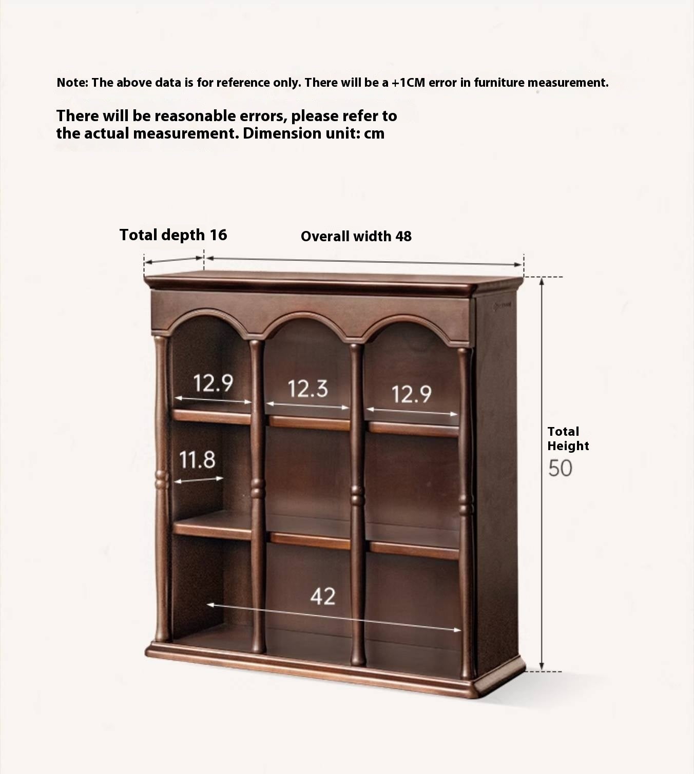 Poplar Solid Wood American Retro dish rack storage cup holder