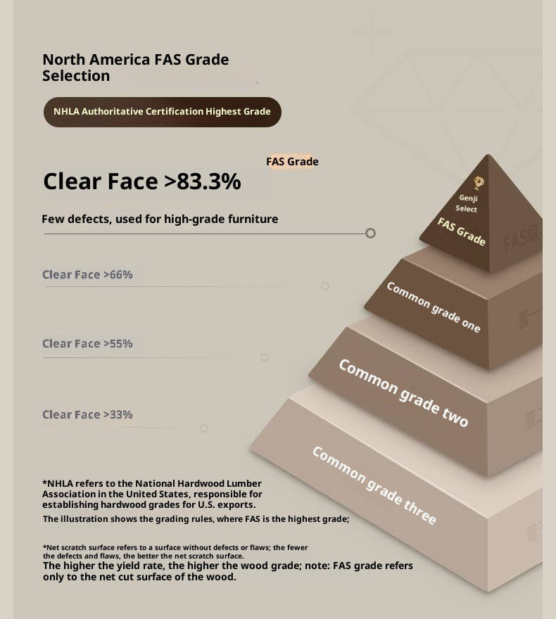 Black Walnut Solid Wood Modern Office Desk