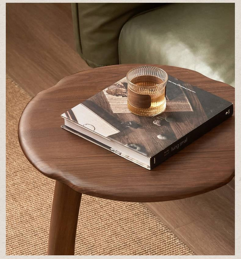 Ash Solid Wood Round Tea Table
