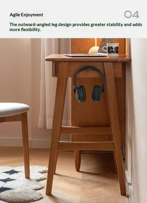 Cherry Solid Wood Desk With Drawers