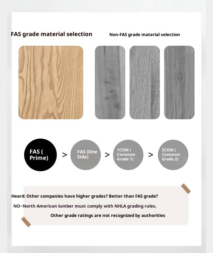 Ash Solid Wood Modern Drawer Cabinet