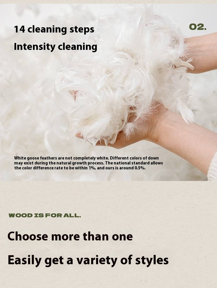 Black Walnut, Oak Solid Wood Genuine Leather Sofa Italian-Inspired