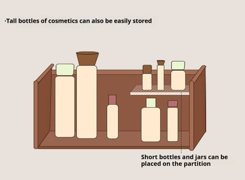 Tulipwood Solid Wood Classic Vintage Vanity Table.