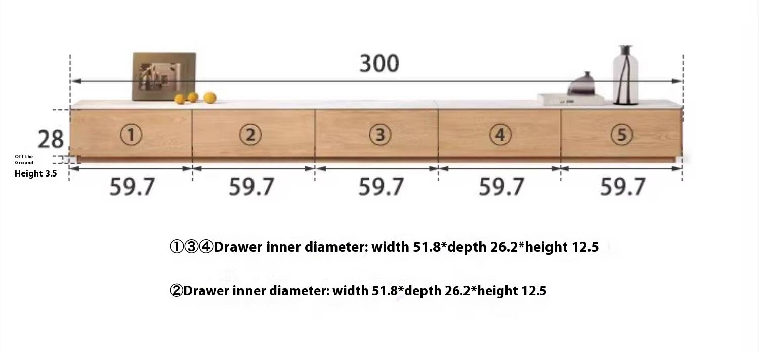 Oak, Tulip Tree, Poplar, Black Walnut Solid Wood TV Stand