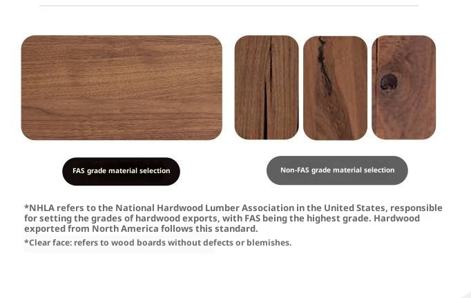 Black Walnut Solid Wood Modern Minimalist Bed