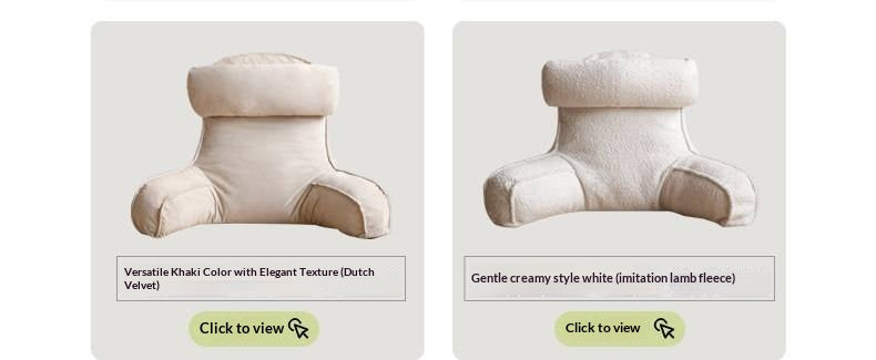 Bed Headboard with Upholstered Backrest Cushion