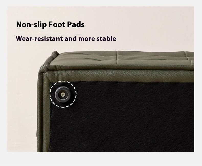 Leather Modern Simple Style Dressing Stool