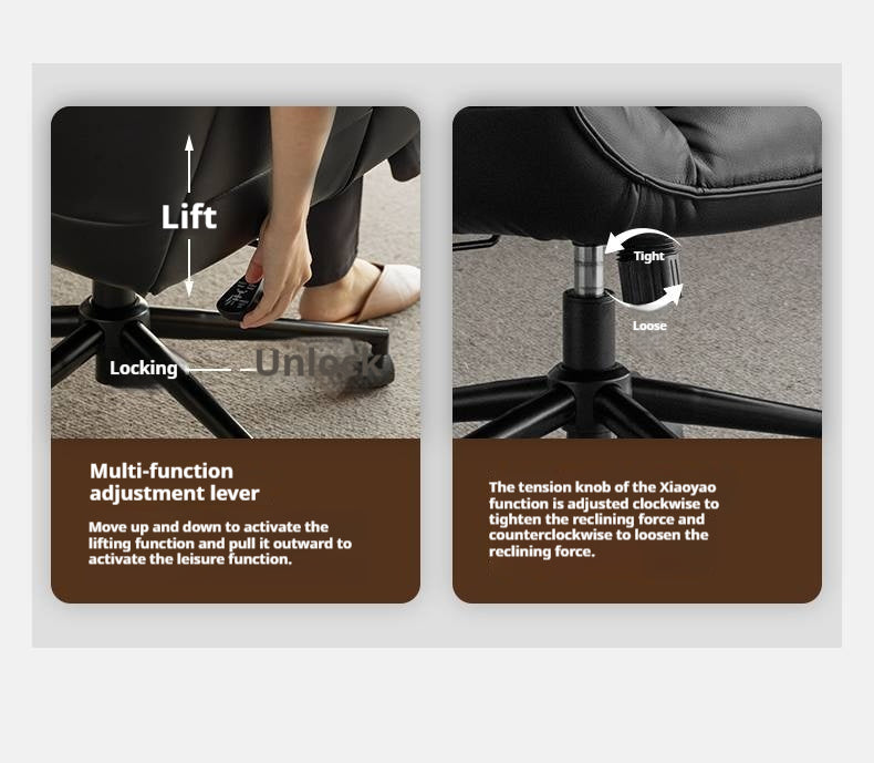 Computer Italian Light Luxury Lift Office Chair