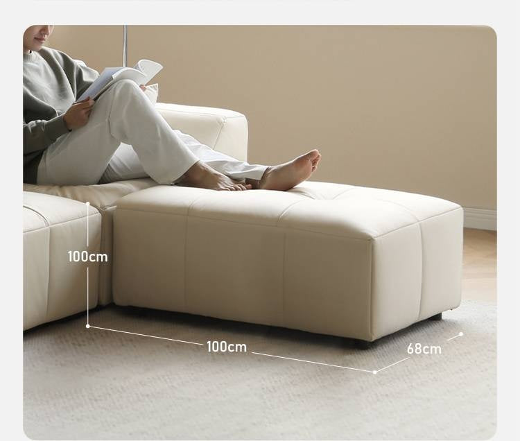 Fabric Soft Footstool Modern And Simple Footrest-