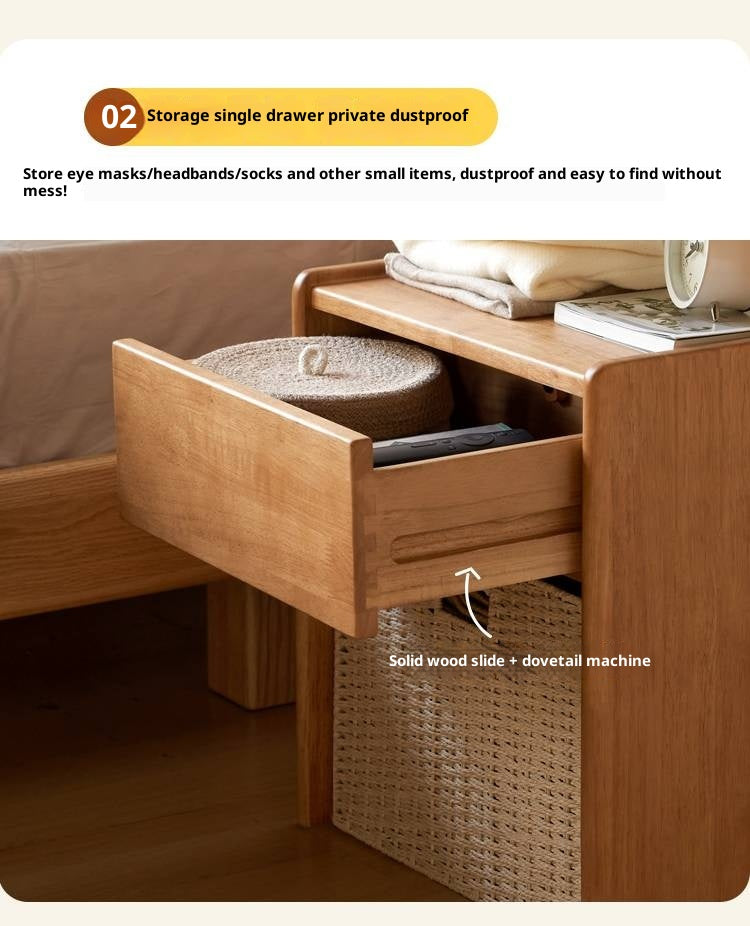 Solid Rubberwood Multifunctional Clothes Rack