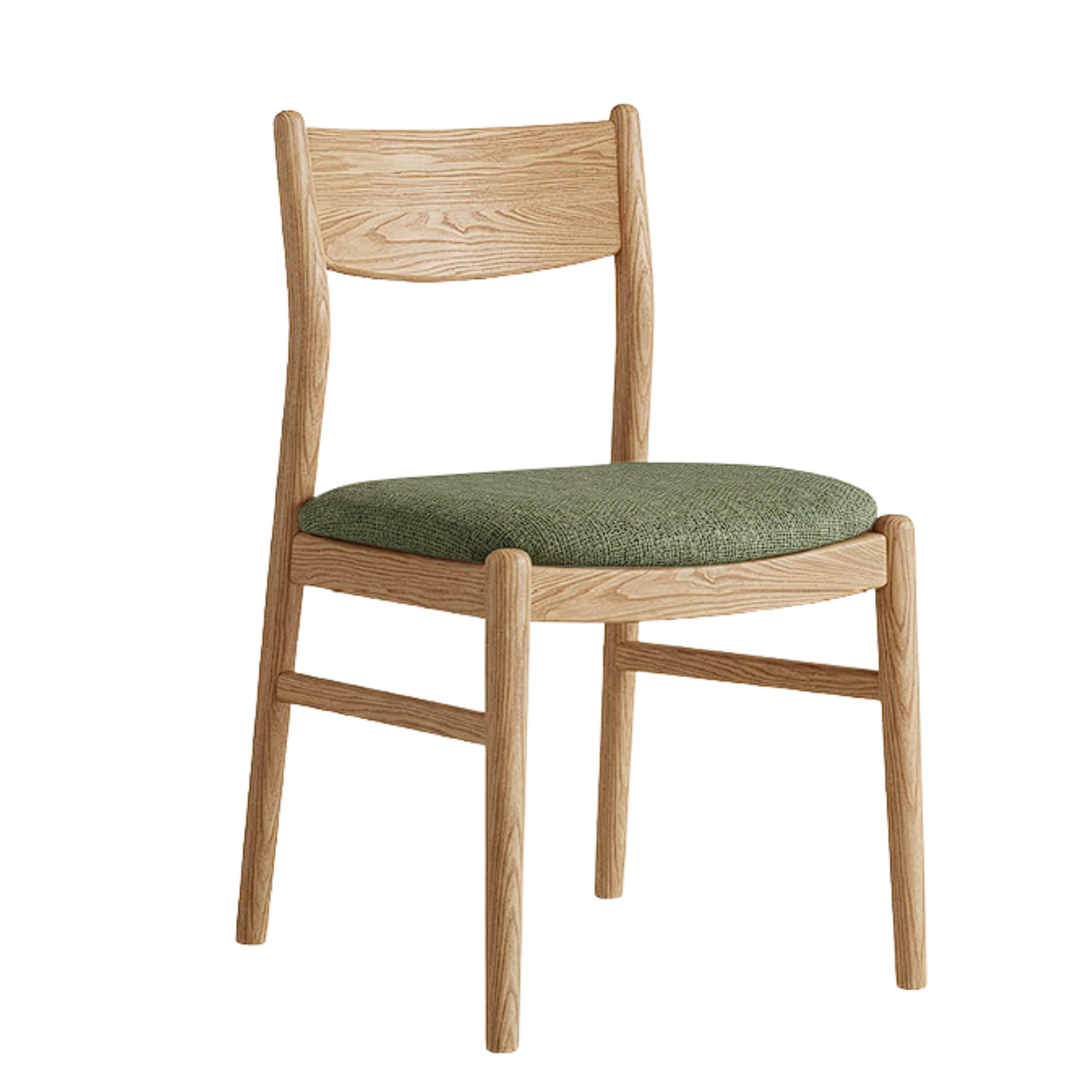 4 pcs Black Walnut, Ash, White Ash, Oak, Golden Pear, White Oak, Beech, Sandalwood Solid Wood Dining Chair