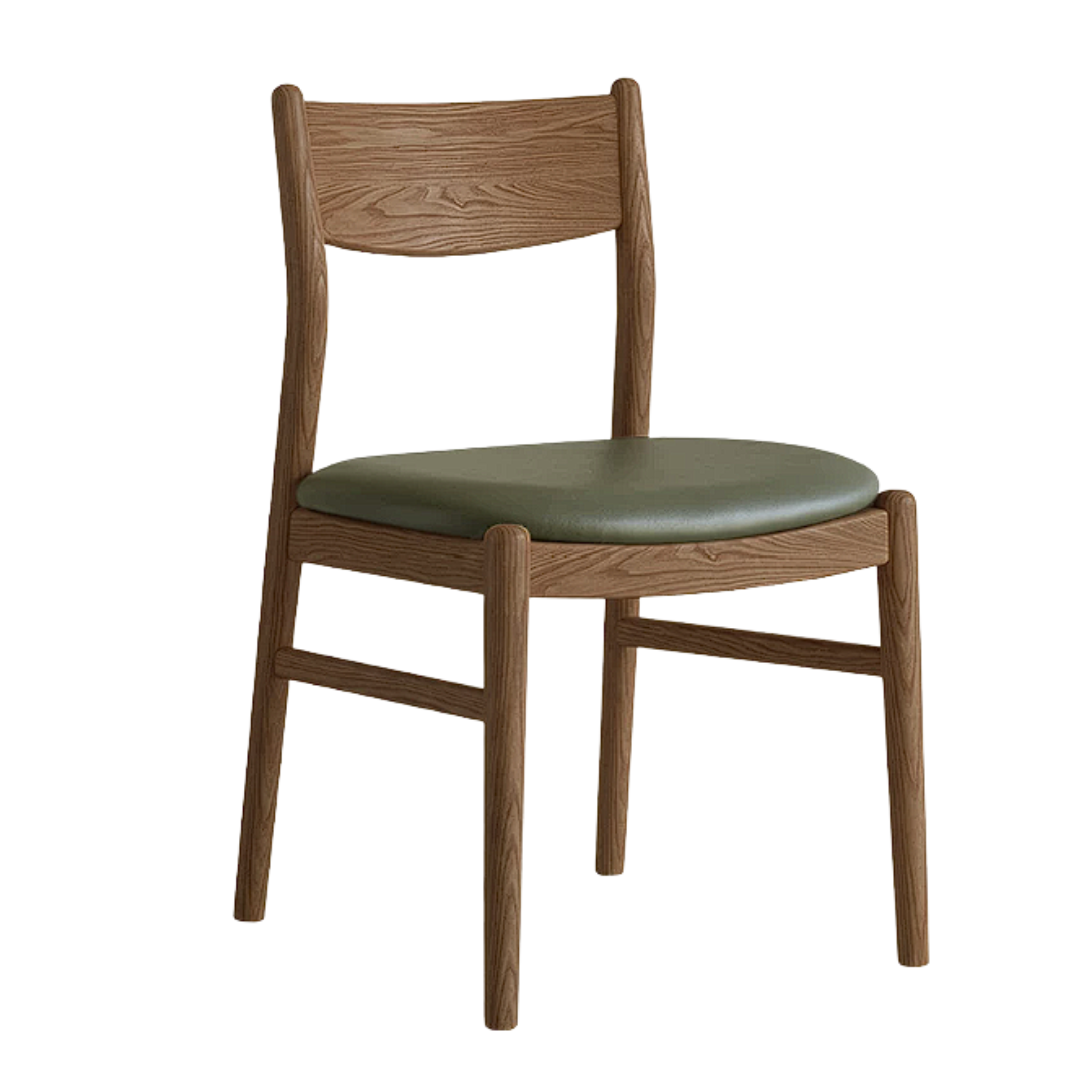 4 pcs Black Walnut, Ash, White Ash, Oak, Golden Pear, White Oak, Beech, Sandalwood Solid Wood Dining Chair