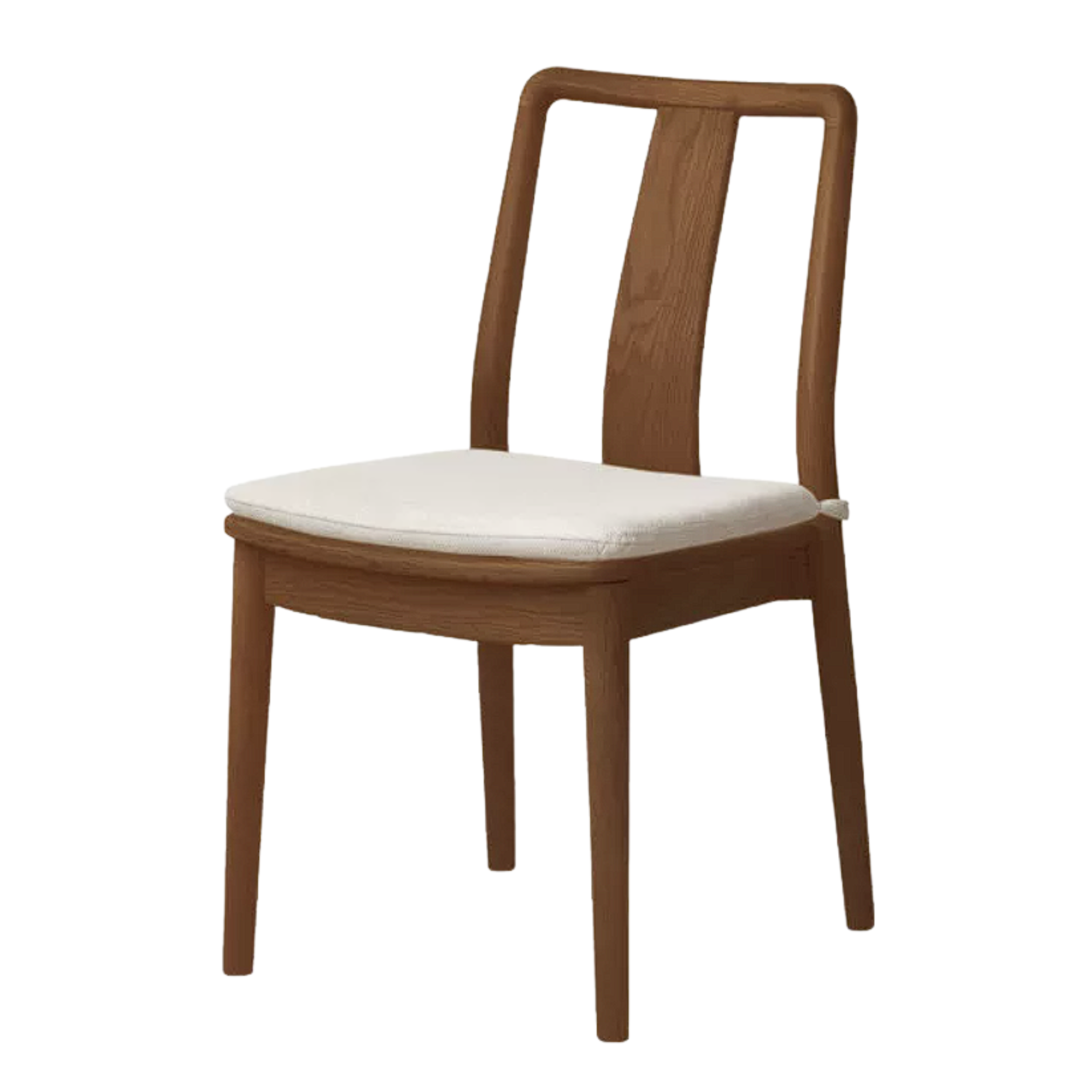 Set 4 pcs Oak Solid Wood Ming Style Dining Chair