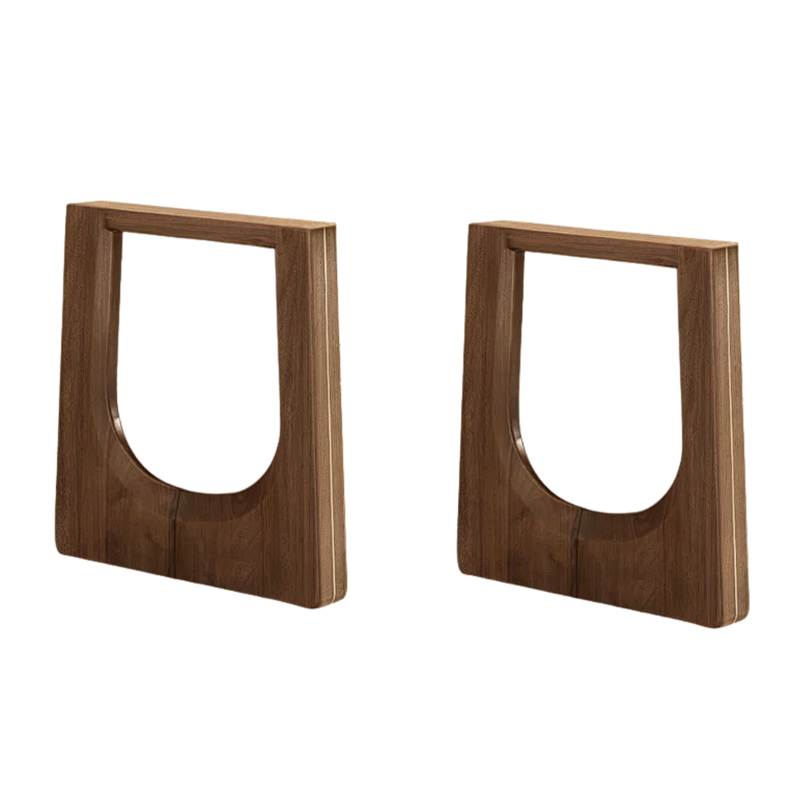 Black Walnut, South American Walnut, Ash Solid Wood, Metal, Acrylic Table Legs