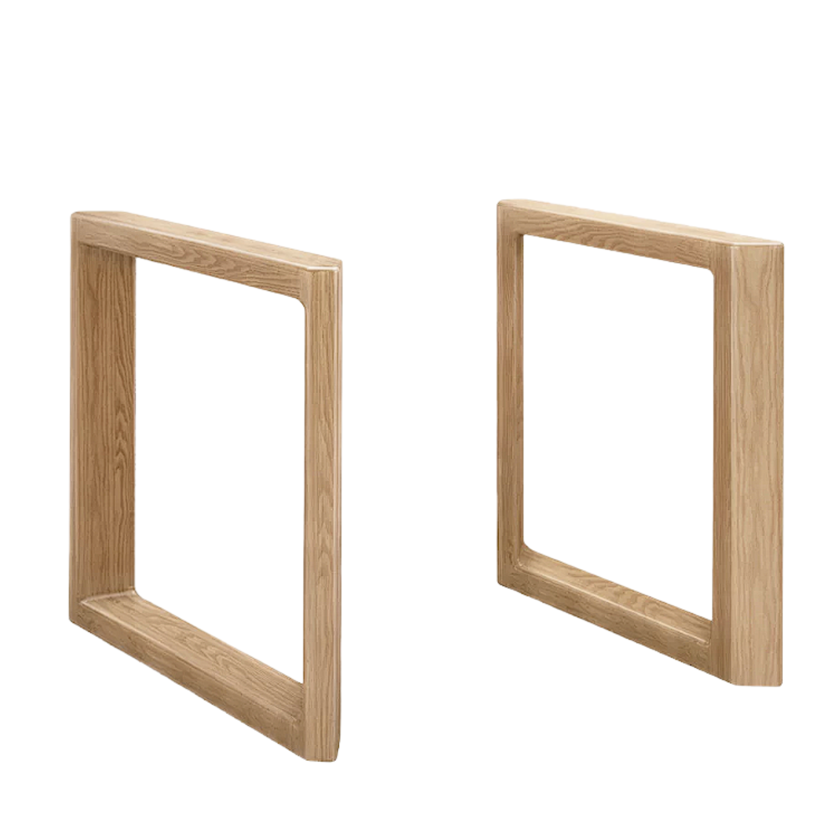 Black Walnut, South American Walnut, Ash Solid Wood, Metal, Acrylic Table Legs