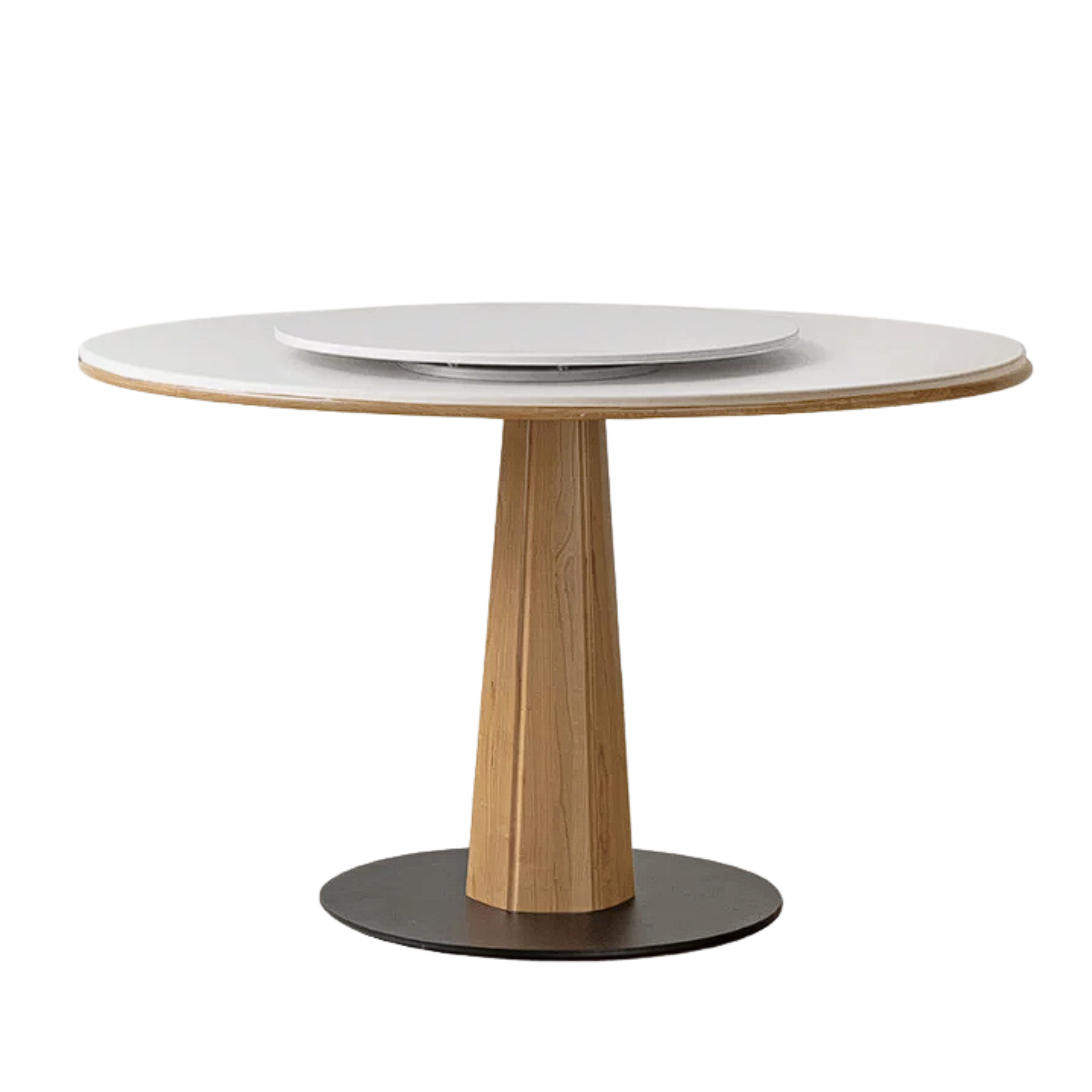 Ash Solid Wood Nordic Dining Round Table