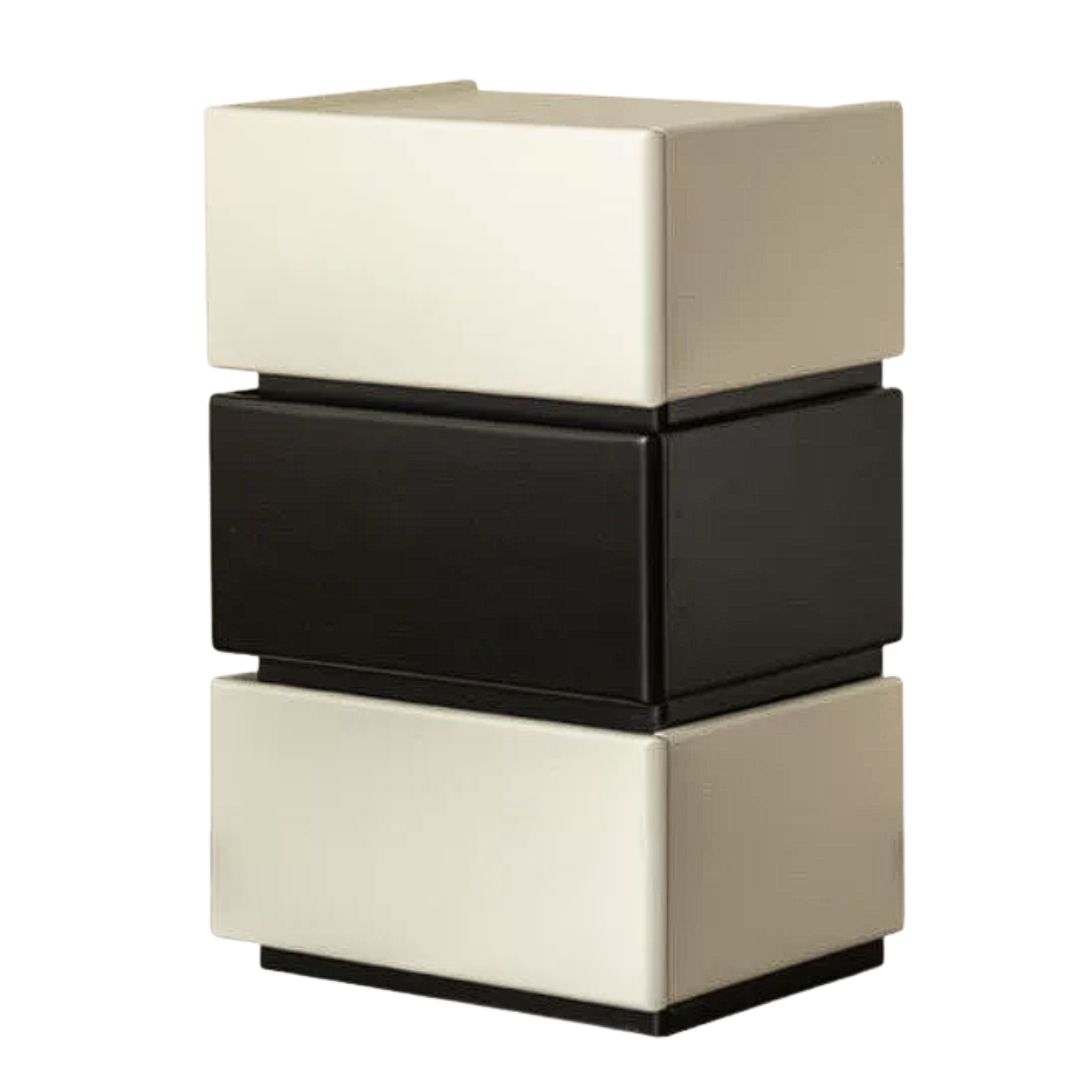 Solid RubberWood Modern Nightstand