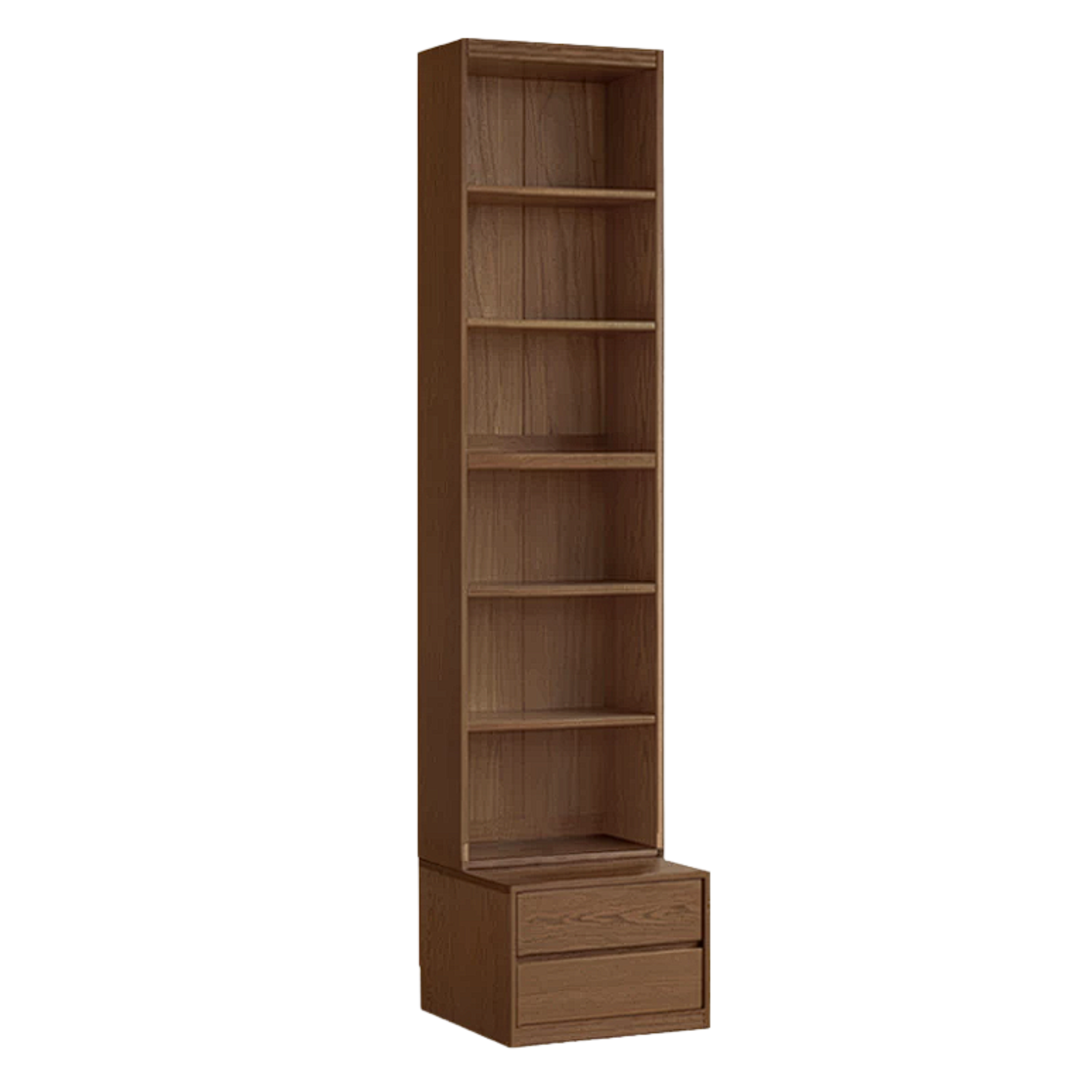Sandalwood, Oak, Ash Solid Wood Combination Bookcase