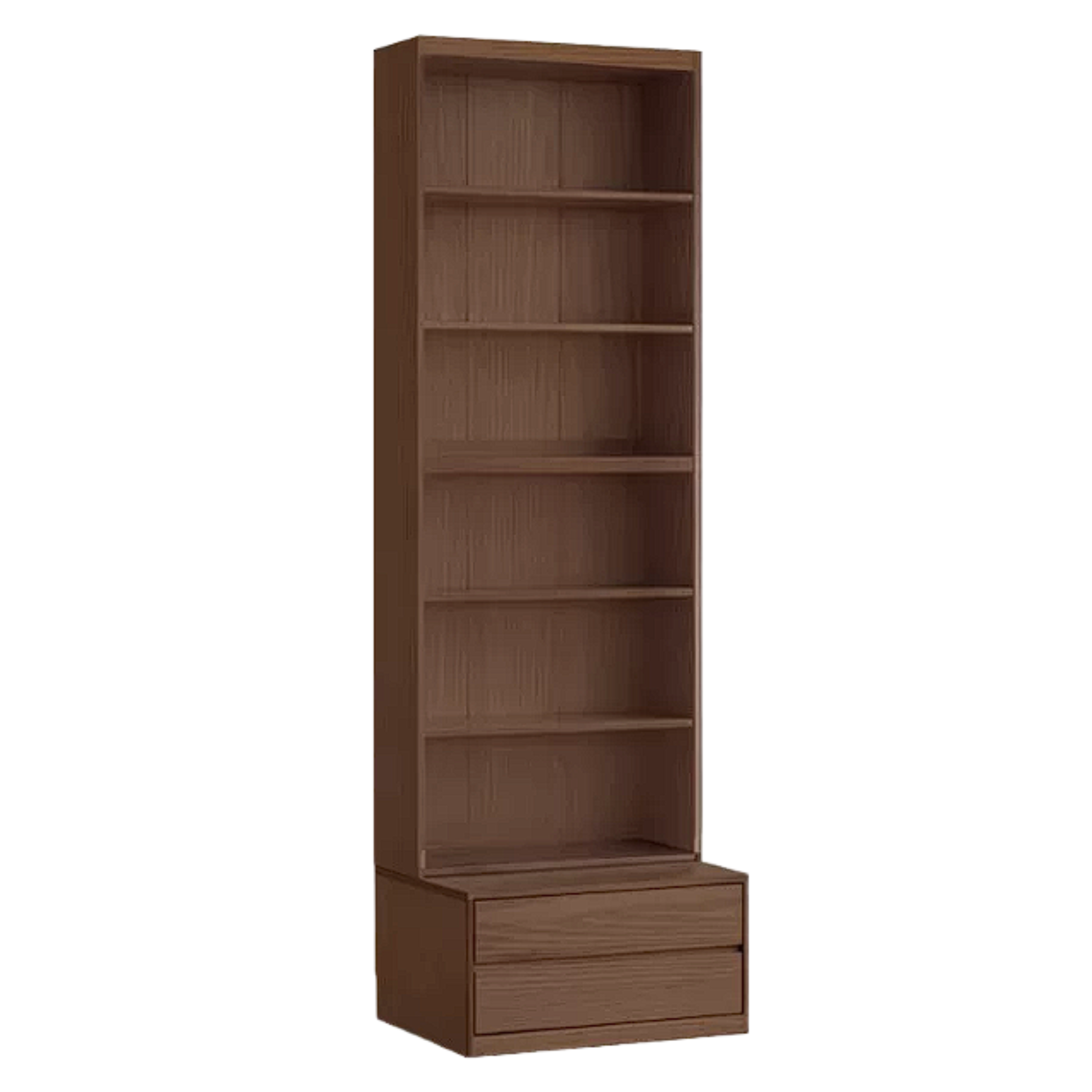 Sandalwood, Oak, Ash Solid Wood Combination Bookcase