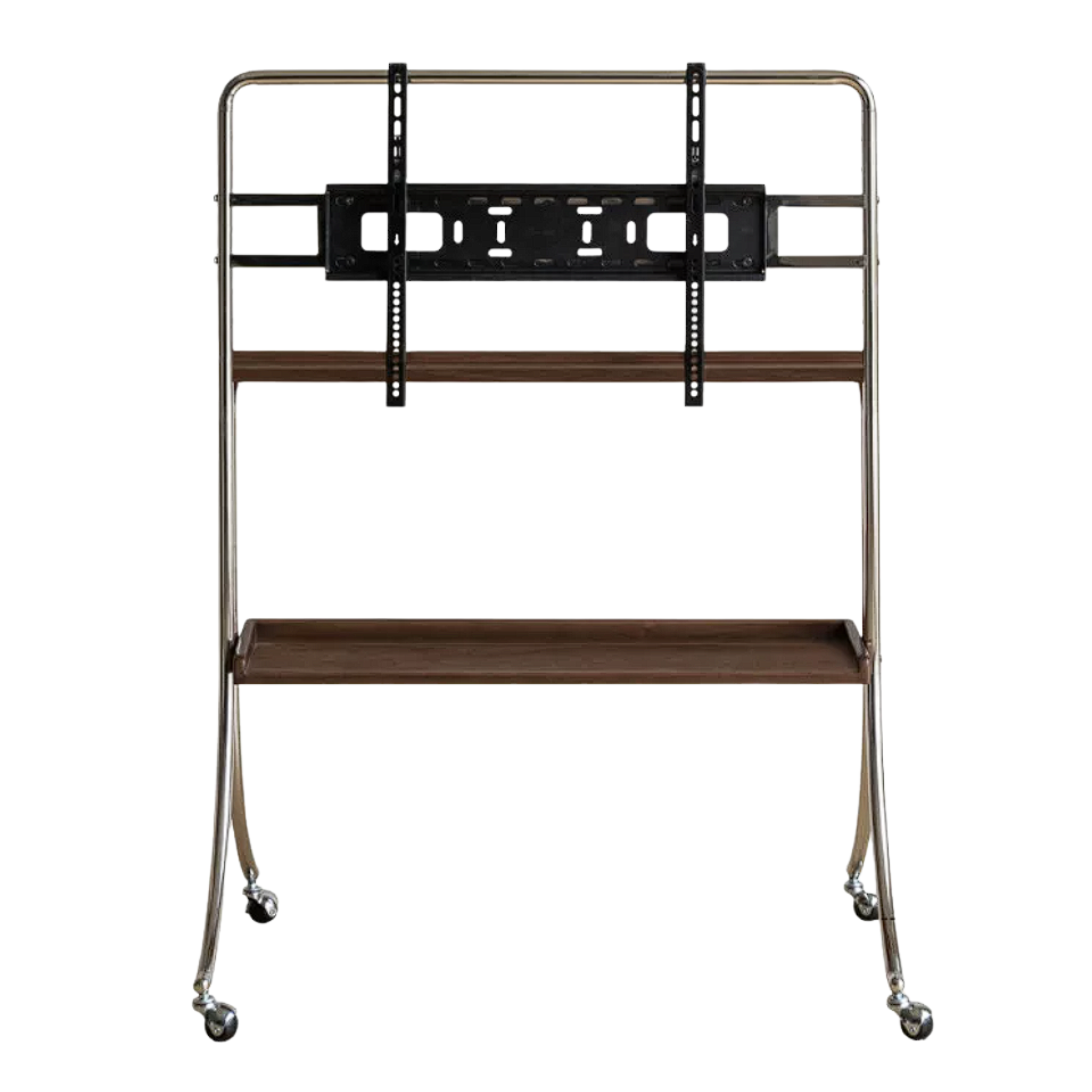 Ash, Rosewood Solid Wood TV Rack Removable Floor-Standing Cart