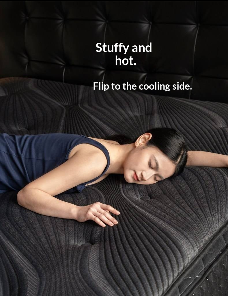 Premium Zero-Glue Hybrid Mattress, 11.4" with Dual-Layer Pocket Coil System, Medium Firm Support (H3)