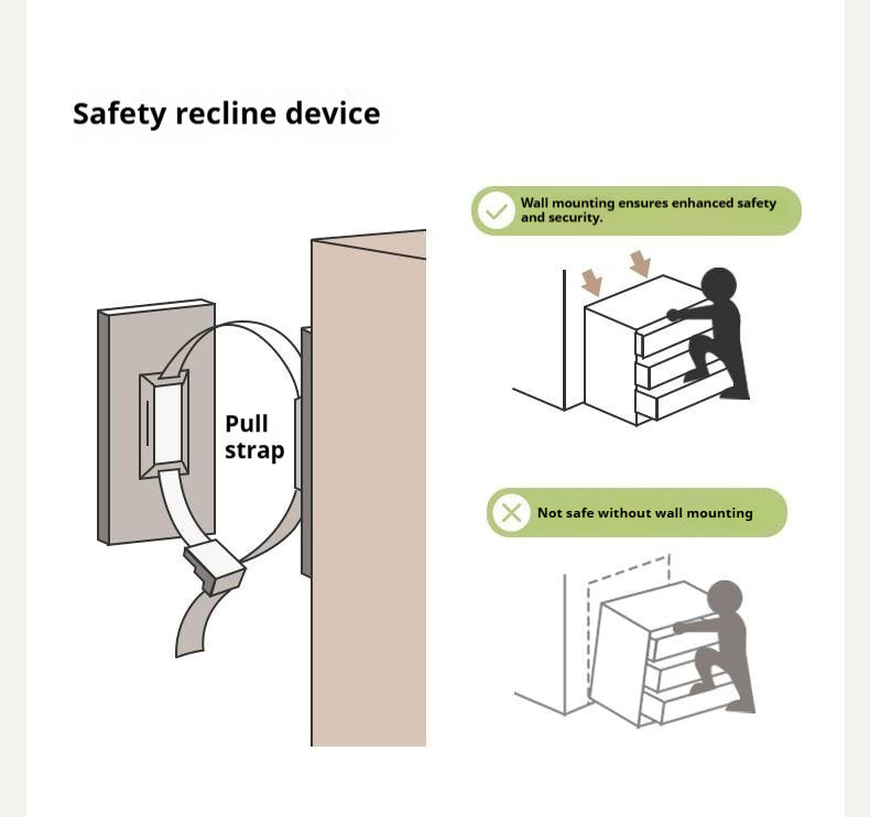 Solid Rubberwood Cream-Style Bookcase