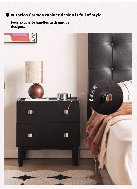 Solid RubberWood Classic Nightstand.