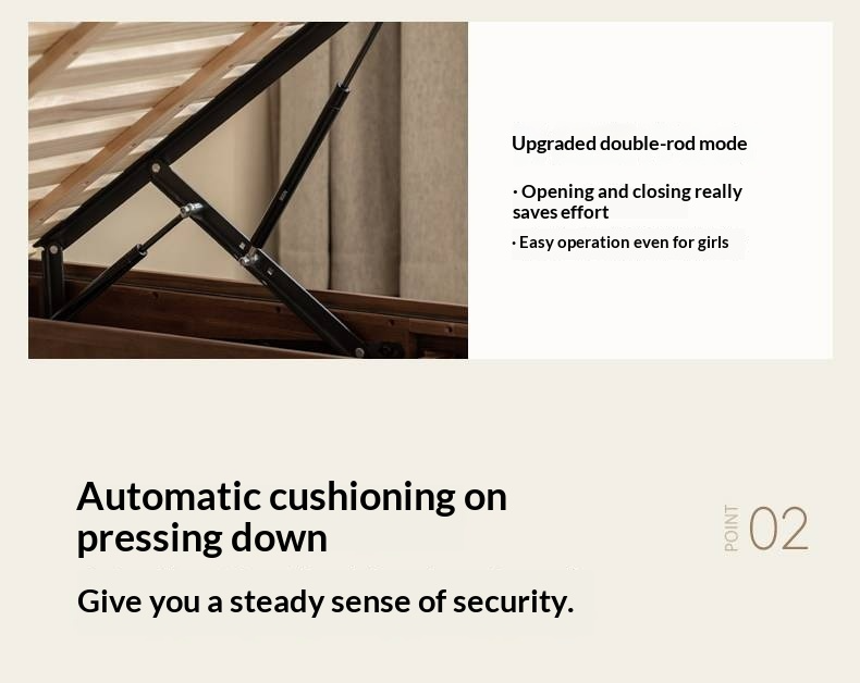 Black Walnut Solid Wood Italian Luxury Leather Bed