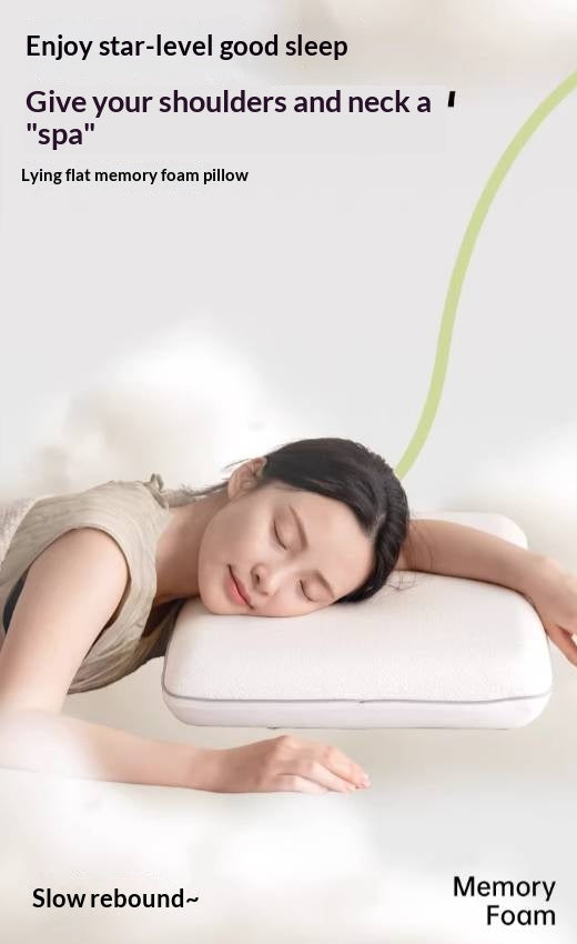 Memory Foam Pillow with Neck Support and Sleep Aid