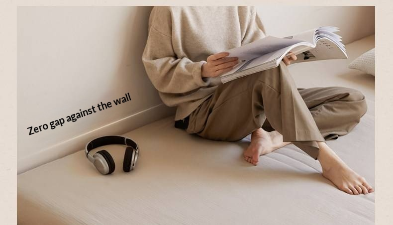 Oak Solid Wood Box Bed, Platform Box Bed, Headboard-Free Bed – Modern Minimalist Style