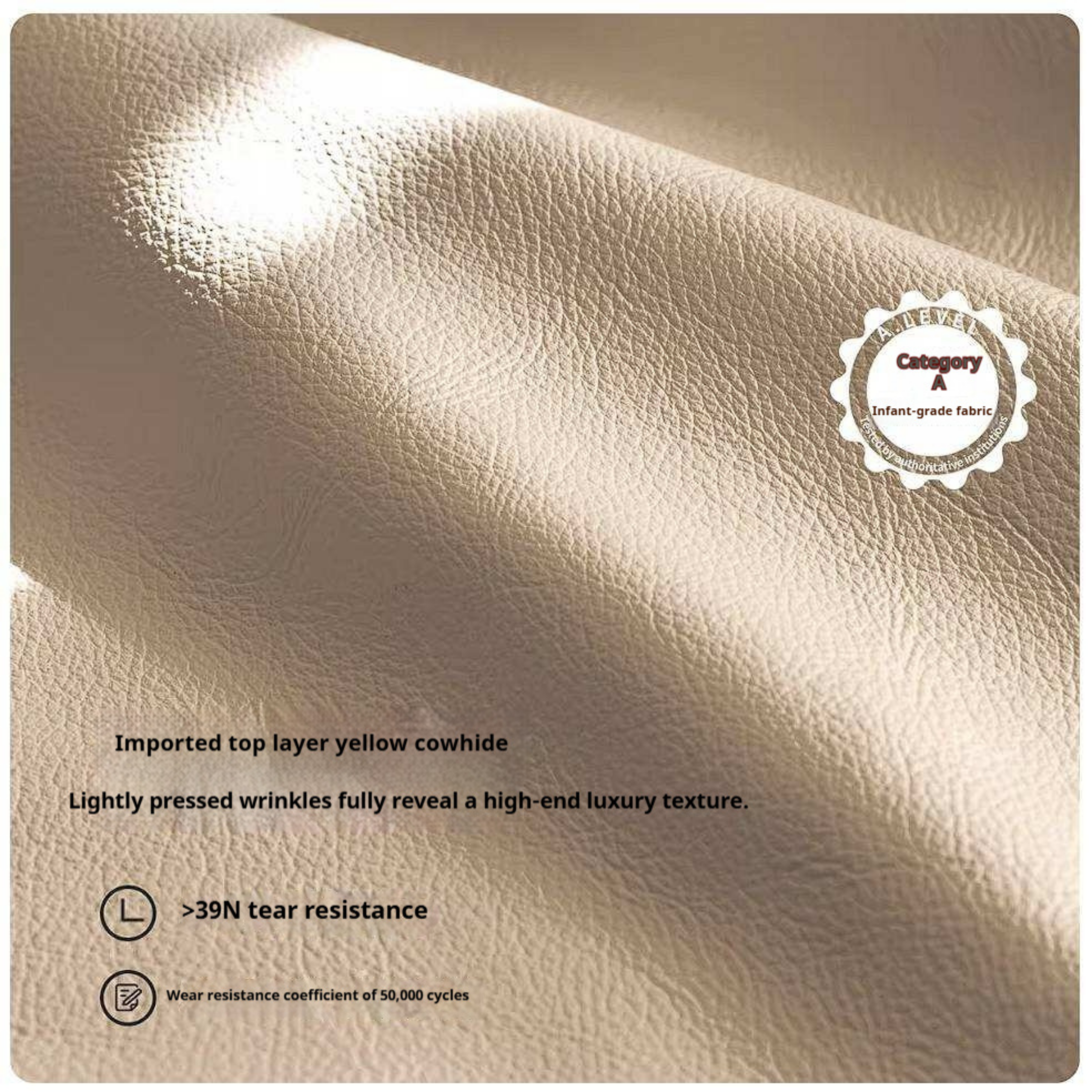 Black Walnut, Ash, Golden Sandalwood Solid Wood Genuine Top-Grain Leather, fabric High back Sofa