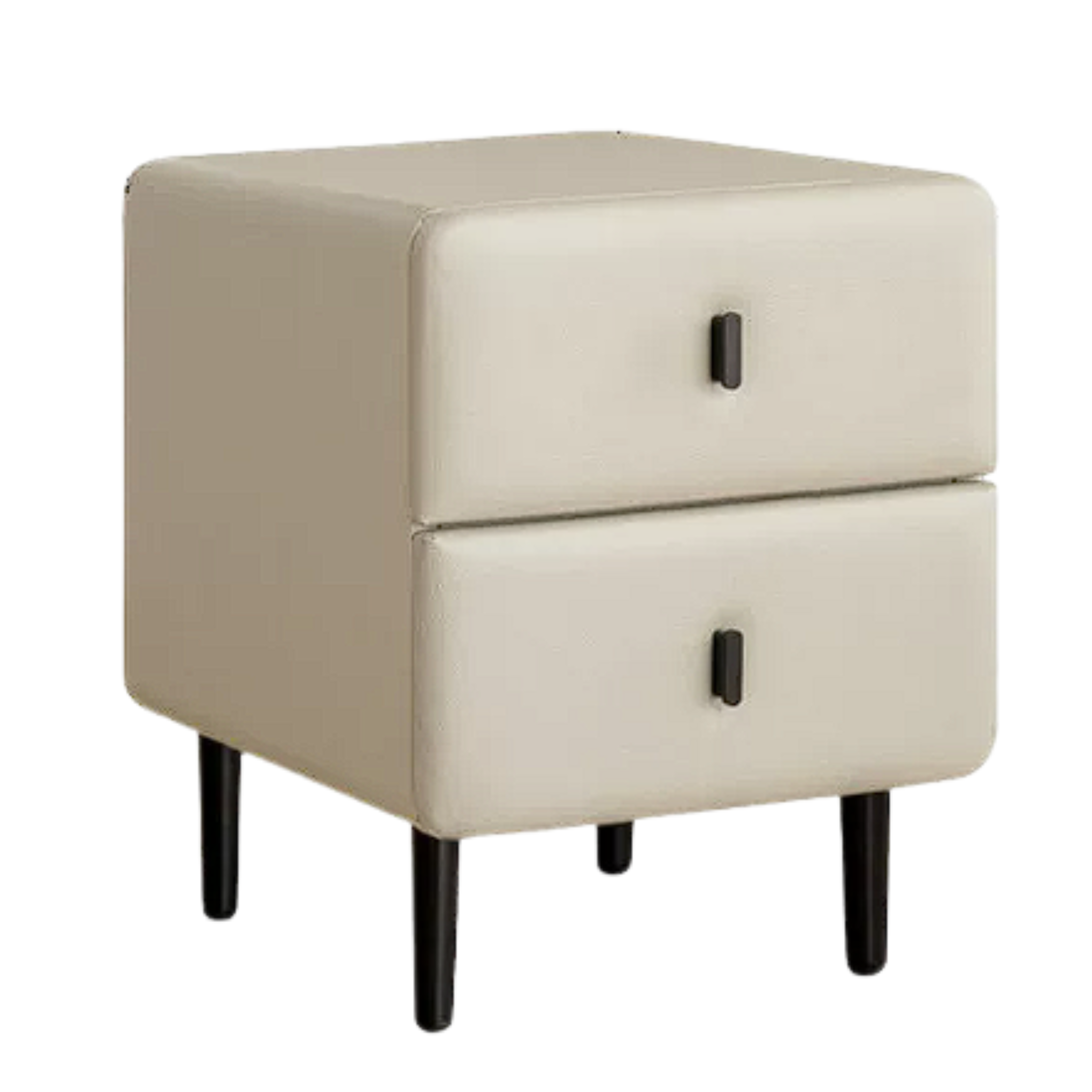 Soft Cream Style Nightstand