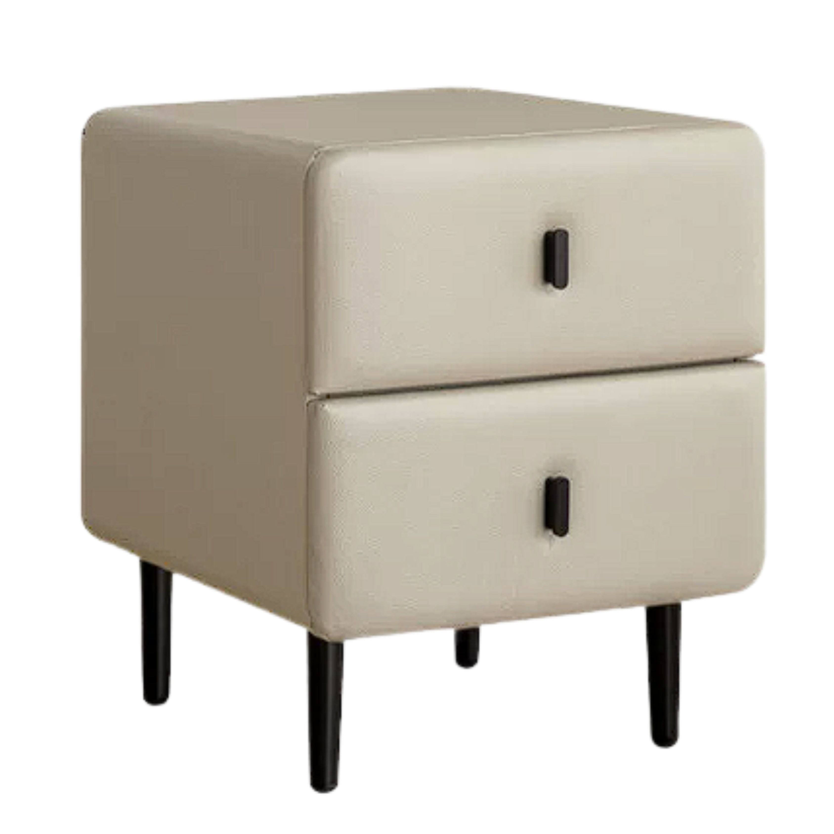 Soft Cream Style Nightstand