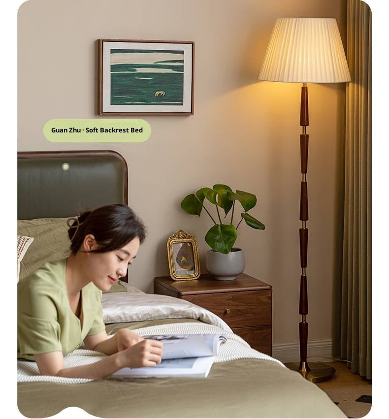 Ash Solid Wood Japanese Style Luxury Lamp