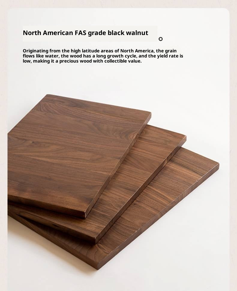 Black Walnut, Oak, Ash Solid Wood Long Bench