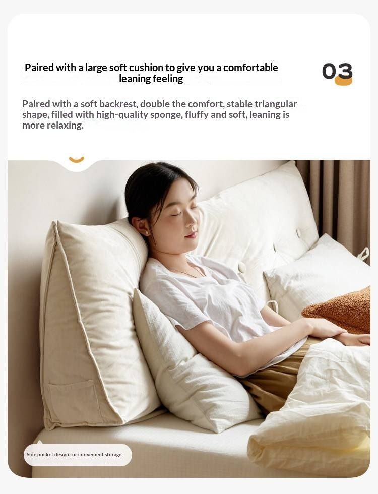 European Beech Solid Wood Platform Bed — Headboard-Free, Simple Design