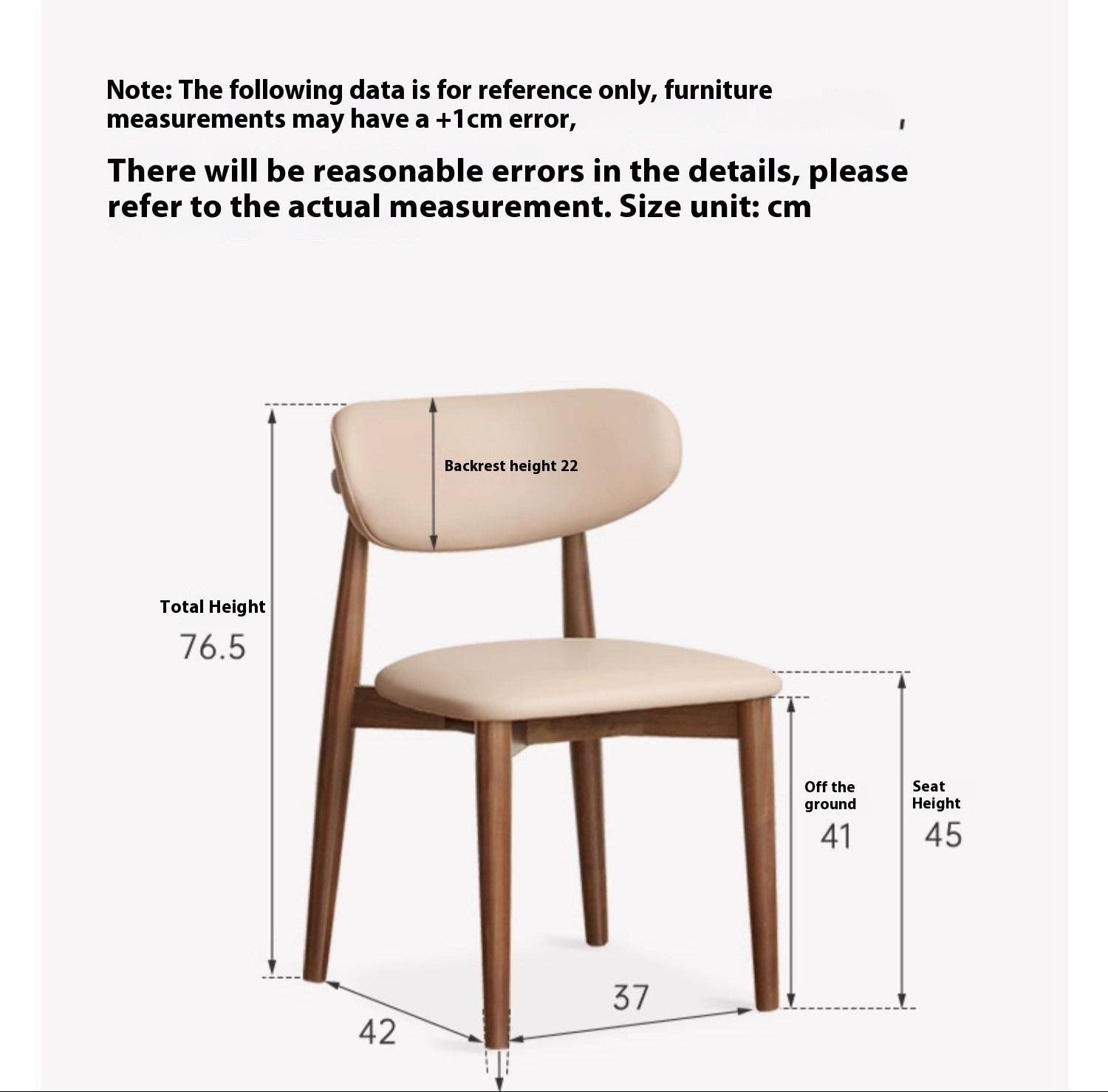 Set 4 pcs Black Walnut, Ash, Oak Solid Wood Dining Chair