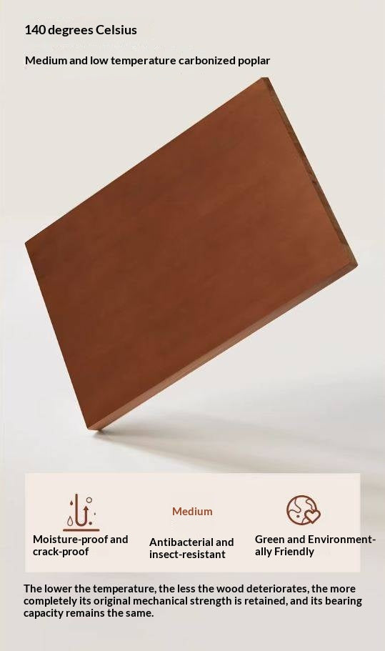 Poplar Solid Wood French Retro Bookshelf with Display Shelf