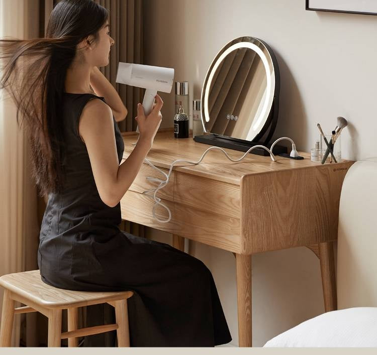 Ash Solid Wood Modern Dressing Table
