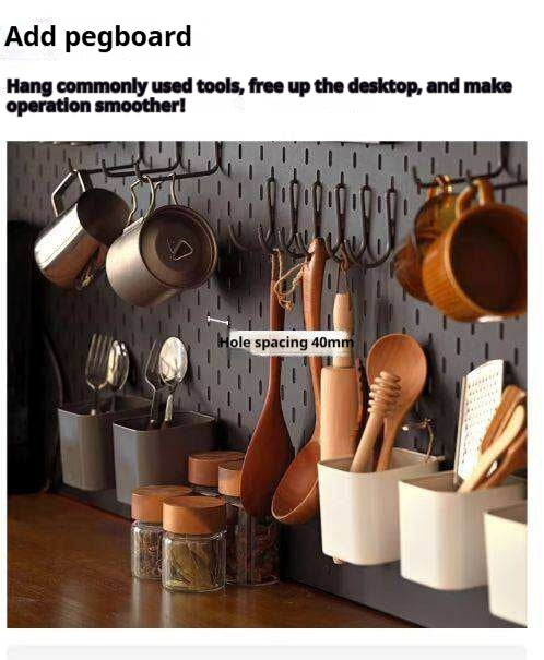 Ash Solid Wood Sideboard High Wine Cabinet Buffet