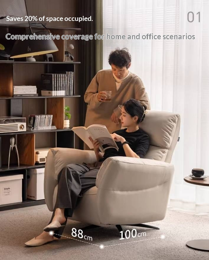 Genuine Leather Modern Functional Electric Chair