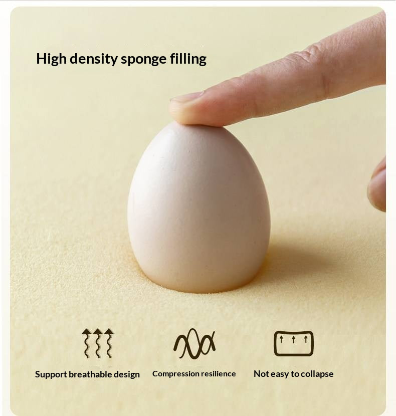 Headboard Backrest Cushion with Creamy White Leather