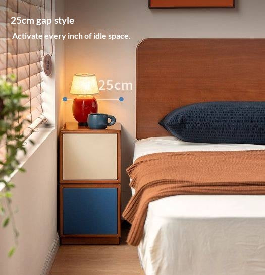 Poplar Solid Wood Bauhaus Style Nightstand