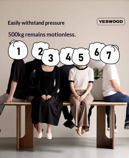 Black Walnut Solid Wood Light Luxury Style Rock Plate Dining Table