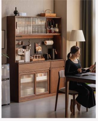 Oak Solid Wood Sideboard Cabinet